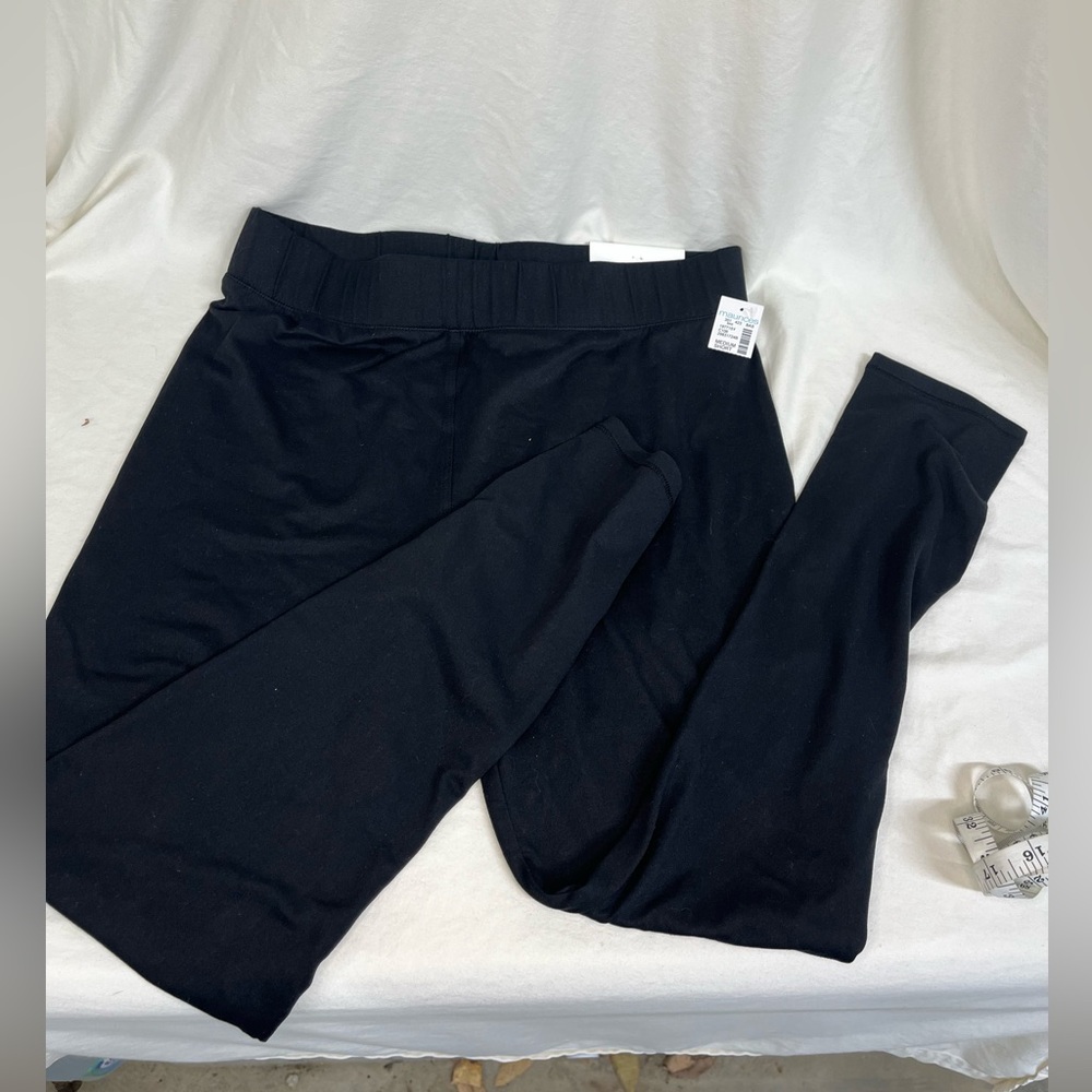 NWT Maurice’s black ultra soft leggings. Medium short high rise, 25” inseem
